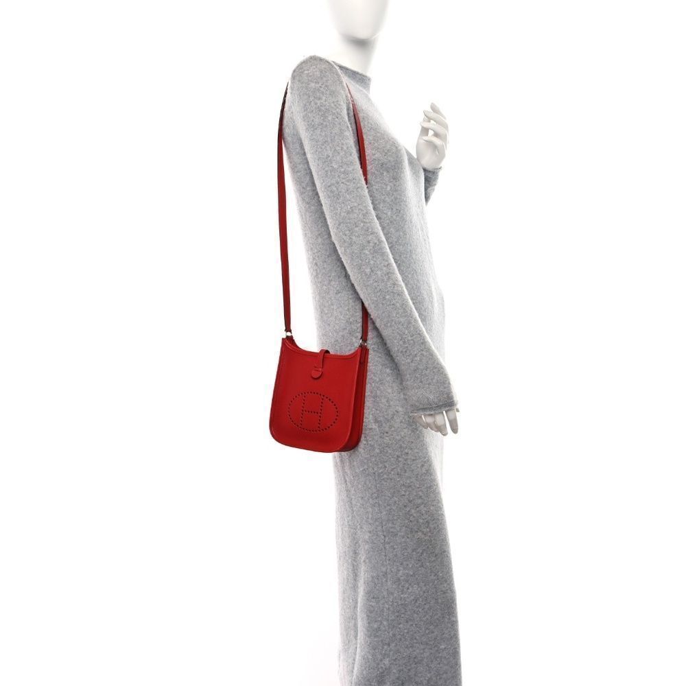HERMES Epsom Evelyne TPM Vermillion - Picture 2 of 9